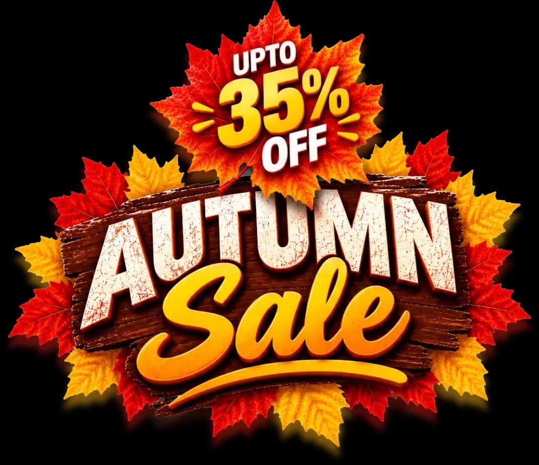 Autumn Sale – Up to 35% Off
