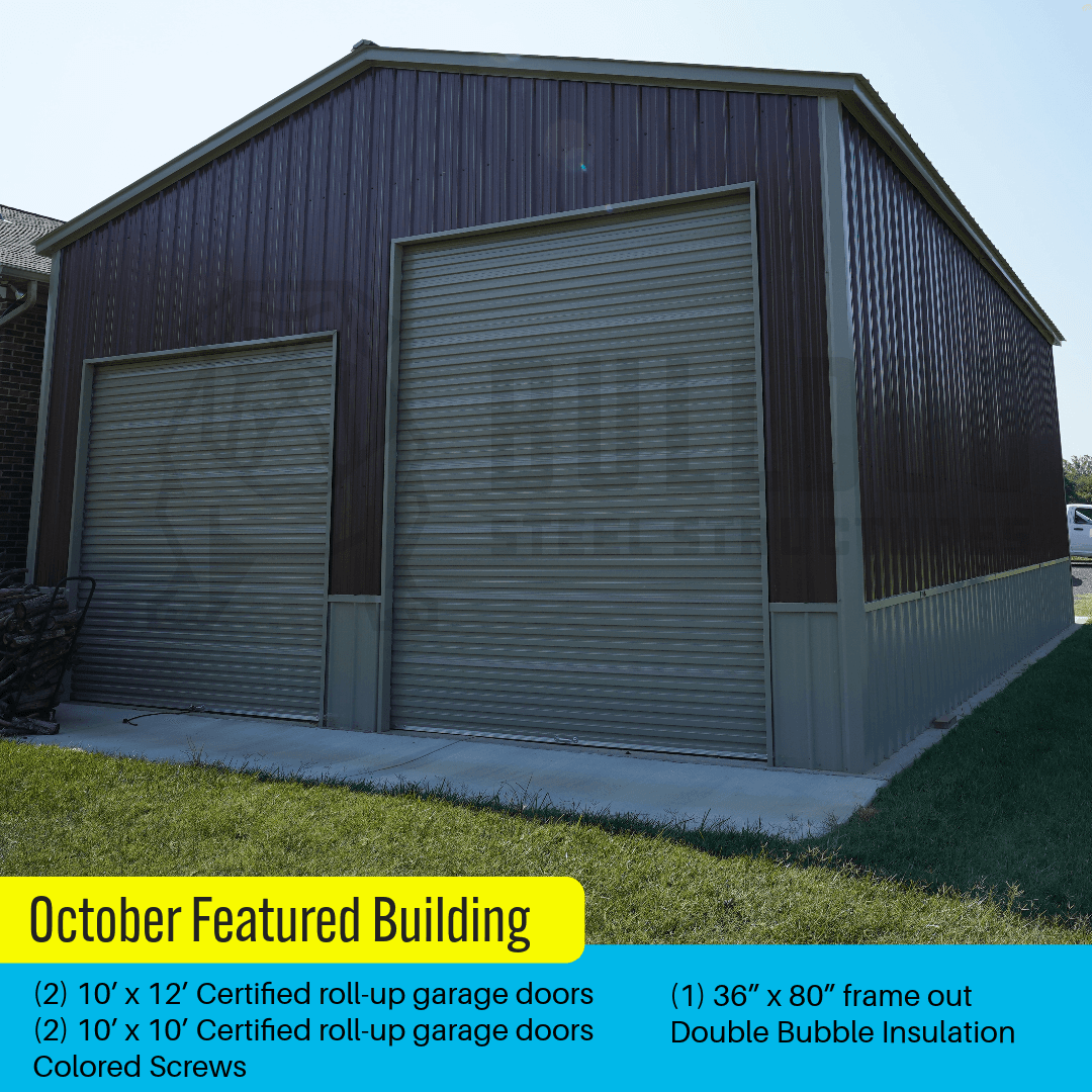 26’ x 35’ x 14’ Garage