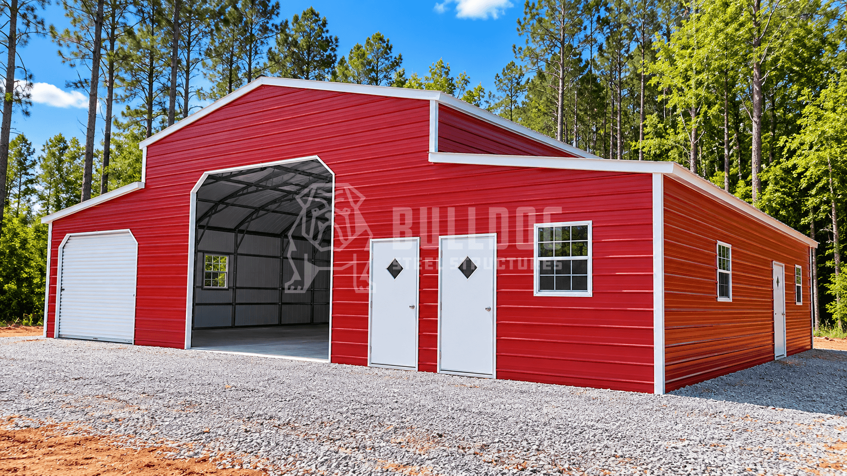 48' x 35 x 13'-9' Carolina Barn