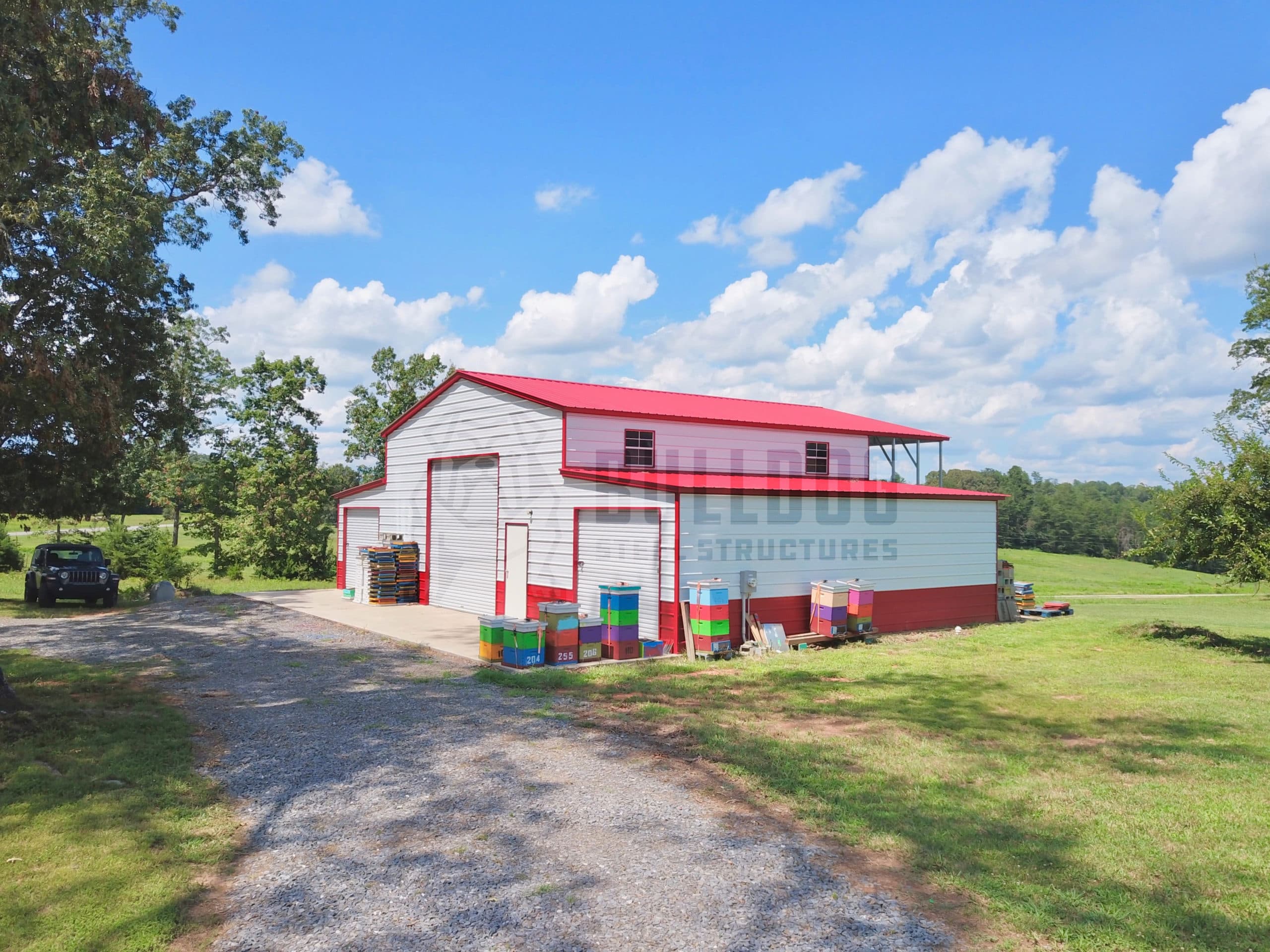 54' x 40' x 15'-9' Custom Carolina Barn