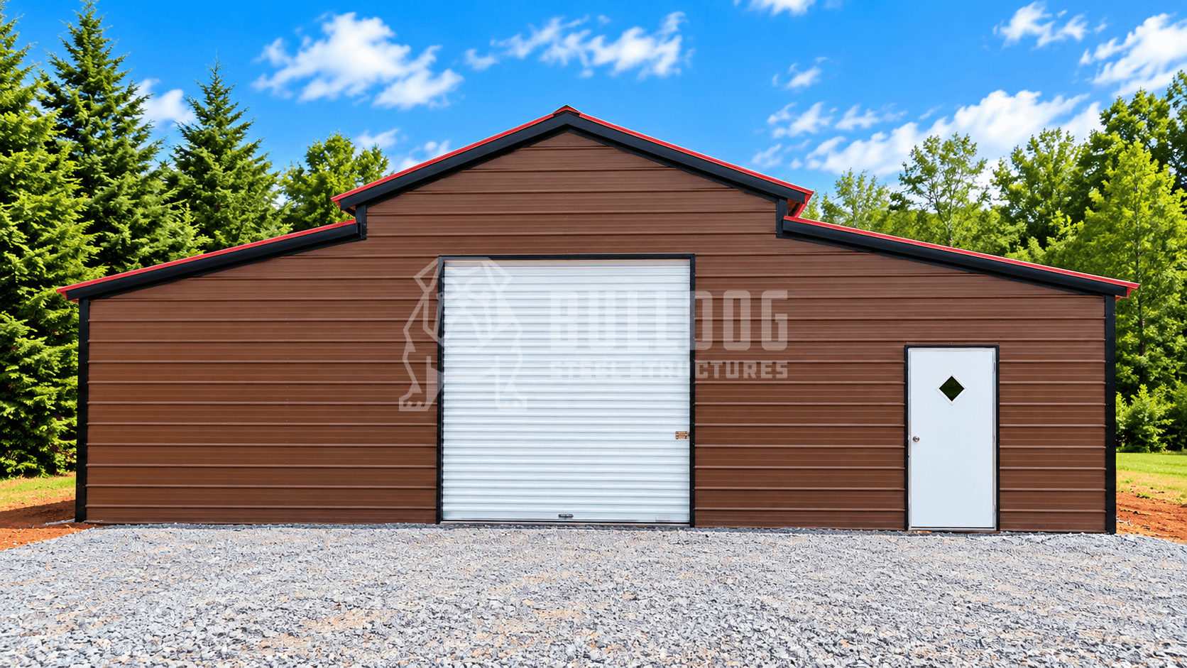 44’x25’x12’-9’ Carolina Barn