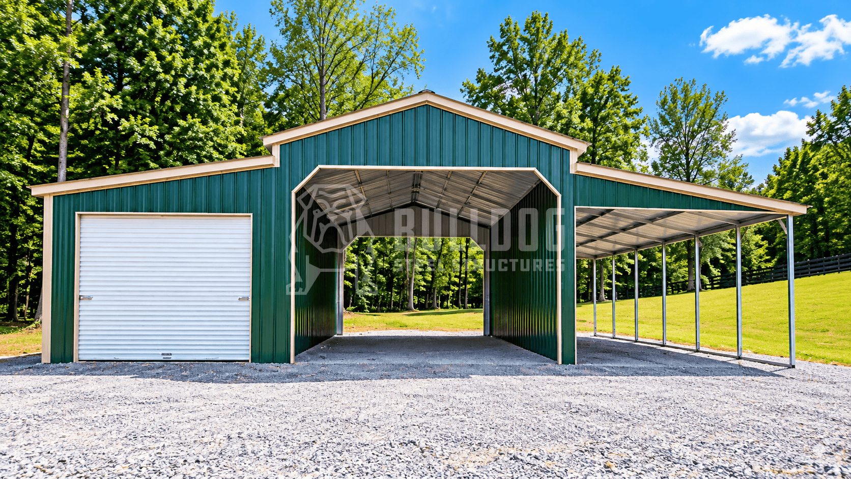 44’x30’x12’-9’ Carolina Barn