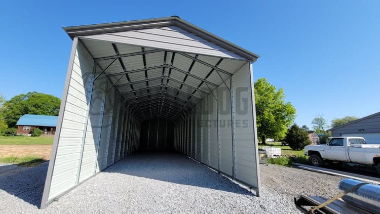 18' x 71' x 12' RV Cover