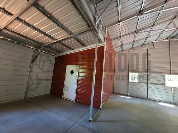 interior storage of carolina barn