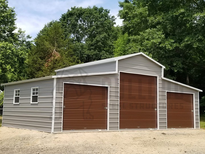 18' x60' x12' RV Cover  Bulldog Steel Structures